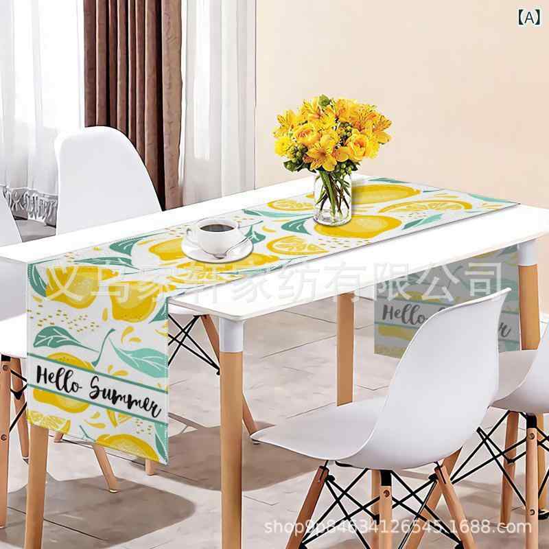 テーブルクロス テーブルランナー イースター 飾り 食卓カバー 滑り止め テーブルマット2