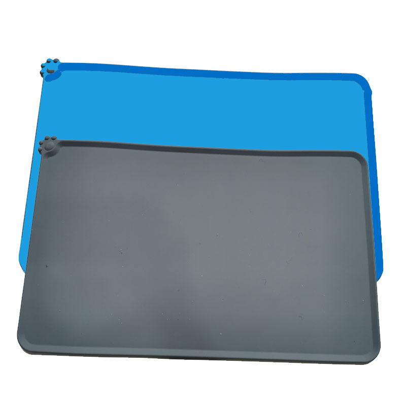 ペット用 シリコンマット 大型犬用 犬用 食事マット 滑り止め 防汚 洗える 餌やり用