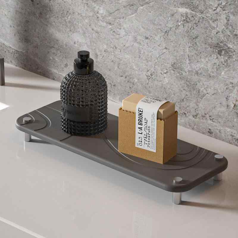 キッチングッズ 珪藻土 コースター 速乾 吸水 洗面台 コップ置き 石鹸置き