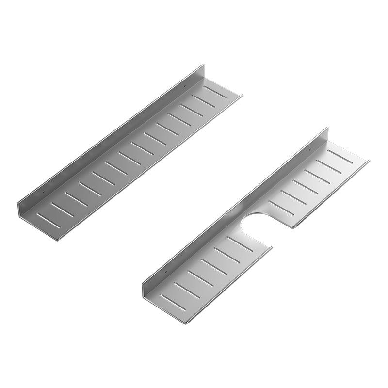 洗面所 ラック 壁掛け式 浴室 ミラー前 収納棚 化粧品 整理棚 バスルームラック 壁付け ドリル不要