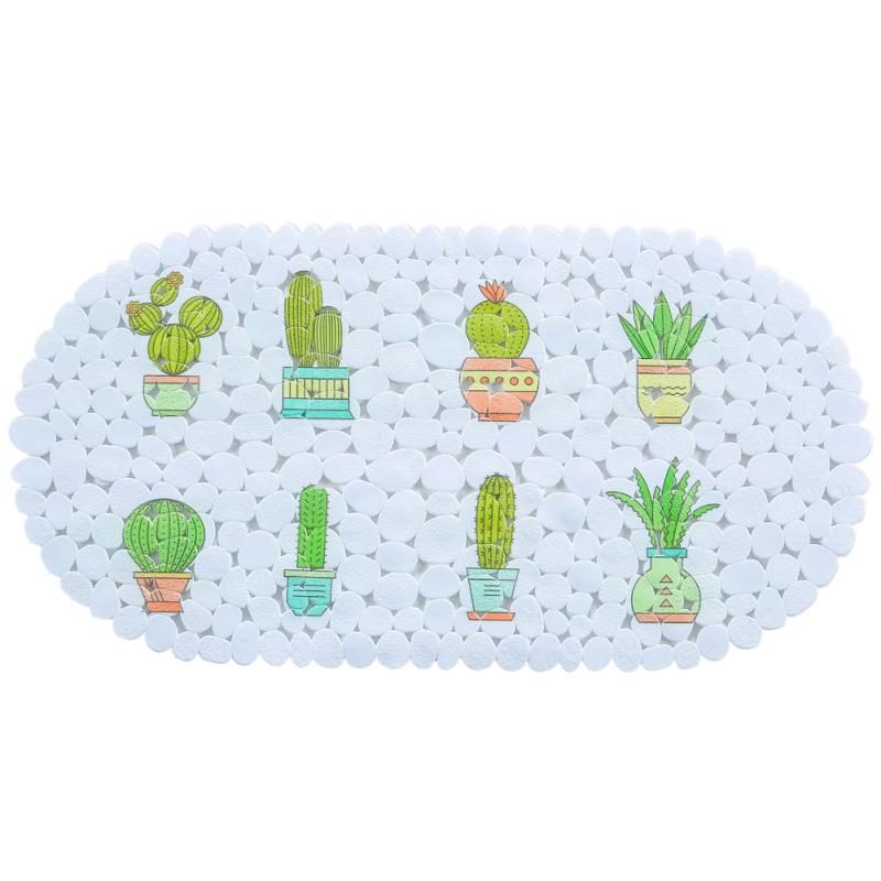 バスマット PVC吸盤付き 浴槽 滑り止め 浴室マット 足ふきマット 欧風柄2