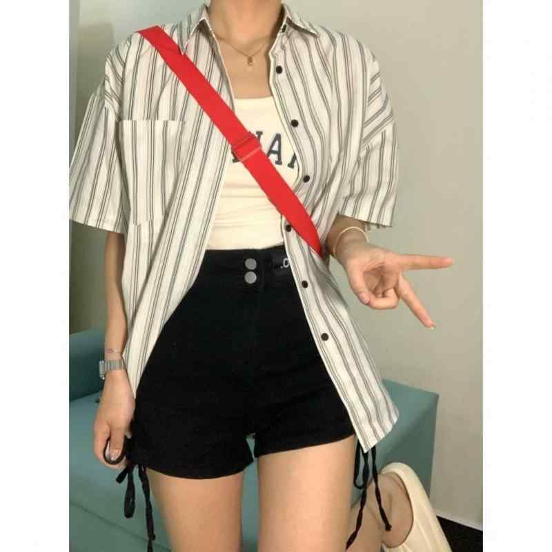 シャツ レディース 薄手 ゆったり 日焼け止め 羽織り トップス ブラウス デザイン フランス風 かわいい おしゃれ 春夏2