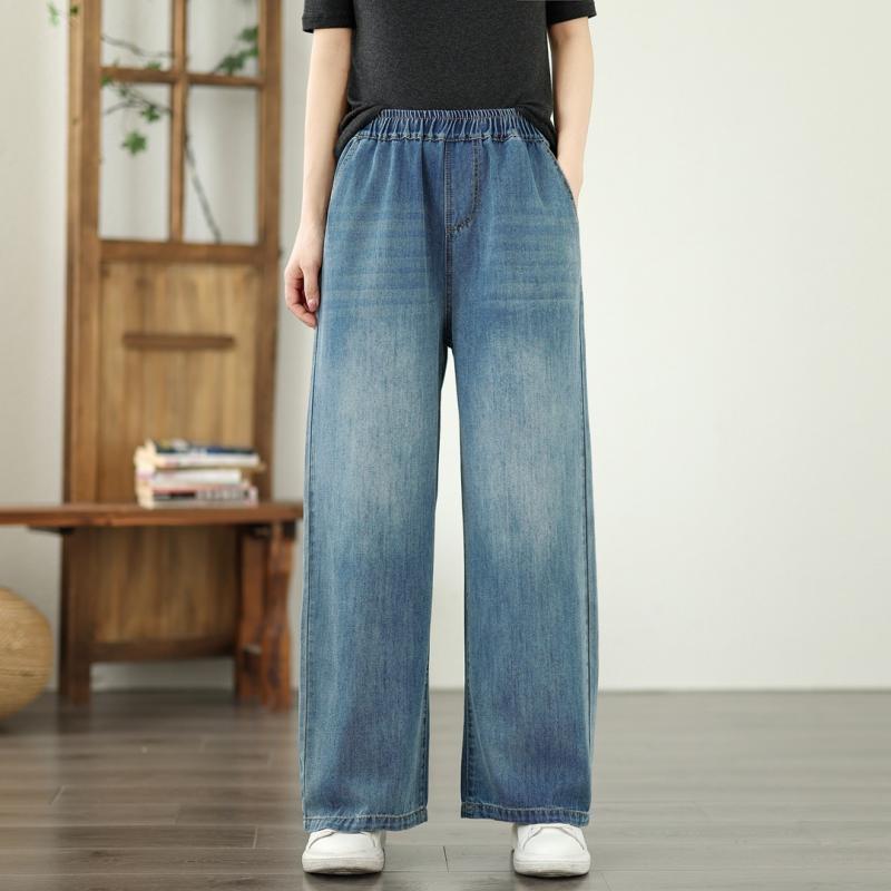 デニム レディース デニムパンツ ジーンズ ジーパン ゆったり ハイウエスト 美脚 脚長 ワイドレッグ 伸縮性 ストレッチ 普段使い 体型カバー 春夏・素材: 綿・スタイル: ワイドパンツ・パンツ丈: フルレングス・ウエスト: ハイウエスト・厚さ: 普通・加工: ウォッシュ・カラー: ブルー, ブラック, ライトブルー・サイズ: S, M, L, XL, XXL・テイスト: 韓国, カジュアル・主素材混率: 50%-70%・伸縮性: なし・パンツ型: ワイド・製品カテゴリ: ジーンズ・タグ: なし・仕様: サンドウォッシュ