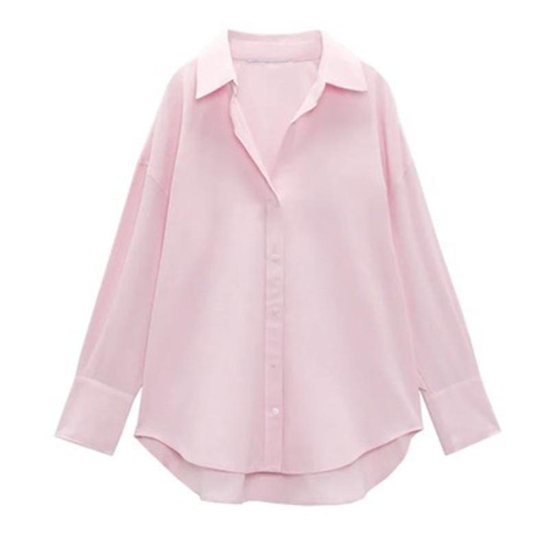 シャツ レディース トップス 通勤着 普段使い オックスフォード 無地 ゆったり 春秋