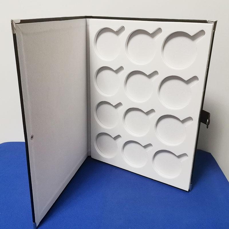 メガネ 人気 メガネケース メガネ本 EVA素材 レザー調 鏡片 多数収納 保管 ディスプレイ 展示 コレクション