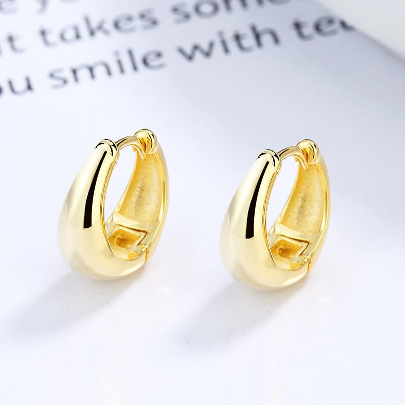 ピアス レディース シルバー925 韓国 かわいい サークル リング イヤリング シンプル 普段使い アクセサリー