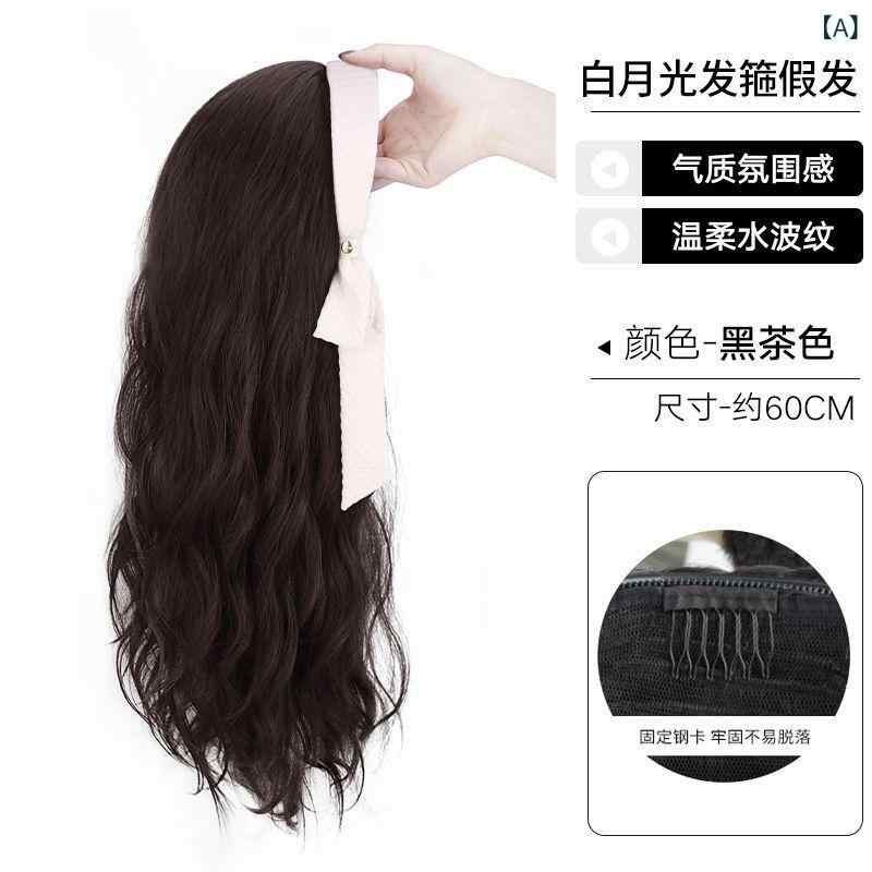 ヘアアクセサリー 女性用ウィッグ ロングヘア ...の紹介画像2