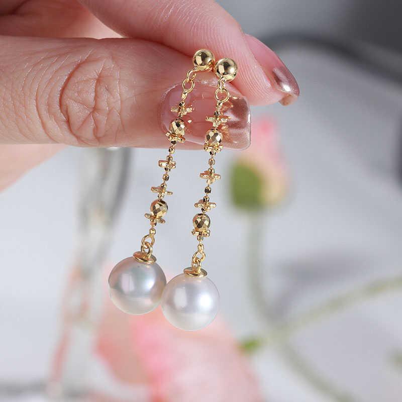 イヤリング レディース S925 シルバー チェーン 揺れる ドロップ ジルコニア シルバー925 銀 かわいい アクセサリー パーツ