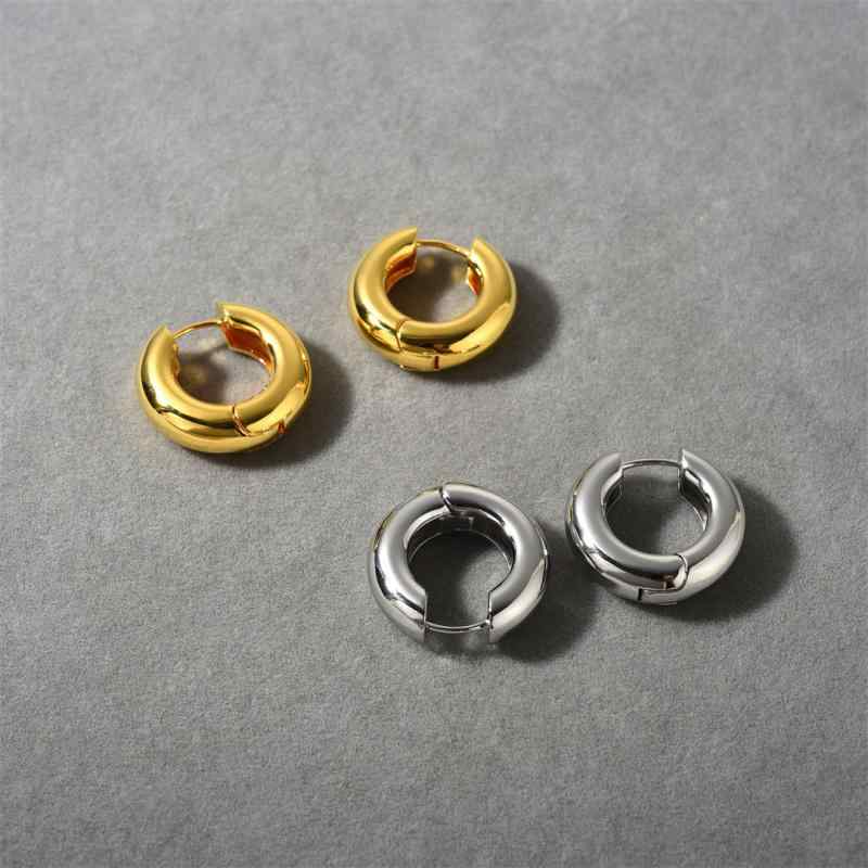Turquoise - ピアス レディース ヨーロピアン 秋冬 レトロ イヤリング アクセサリー フープピアス