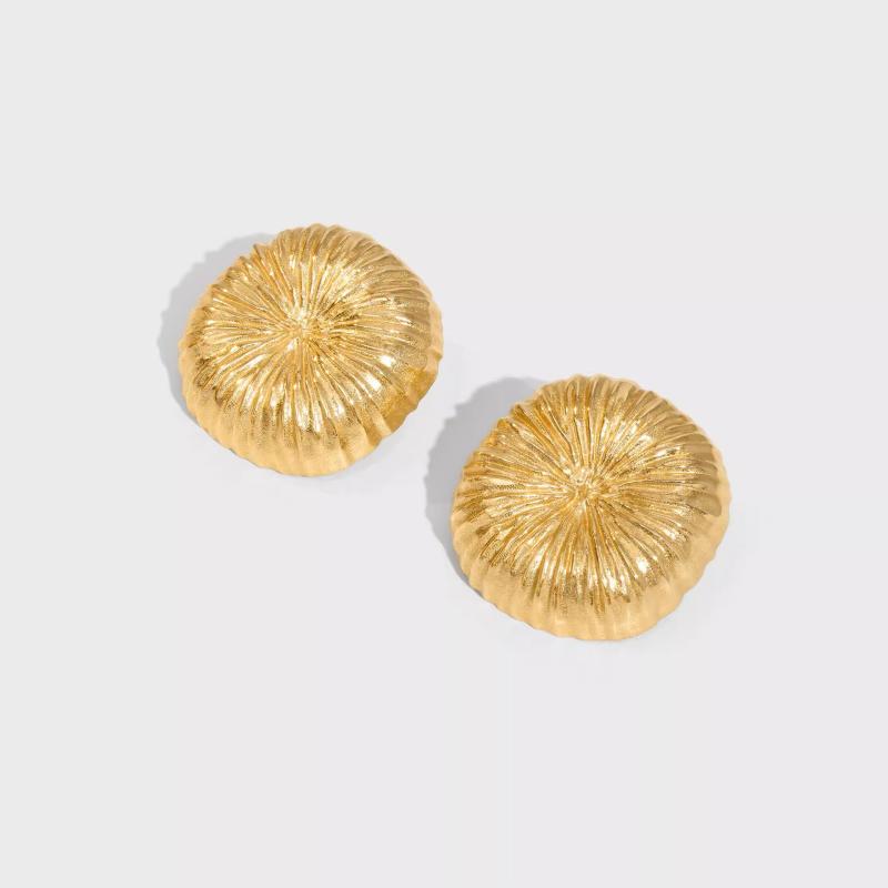 イヤリング レディース 花火 ラメ ラウンド 金 銀 ダブルカラー 小さめ 軽め 豪華感 小ぶり 耳飾り