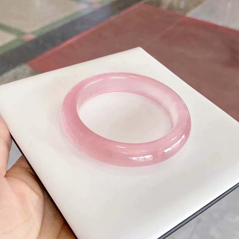 ブレスレット レディース 水晶 ピンク系 仙 桃花 ローズクォーツ 芙蓉石 ヒーリング効果 リラックス効果 エレガント 上品 若い世代