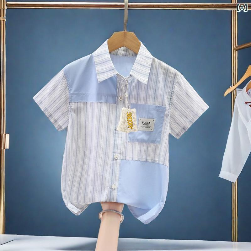 Tシャツ キッズ 男の子 子供服 半袖 薄手 シャツ トップス 中大童 綿