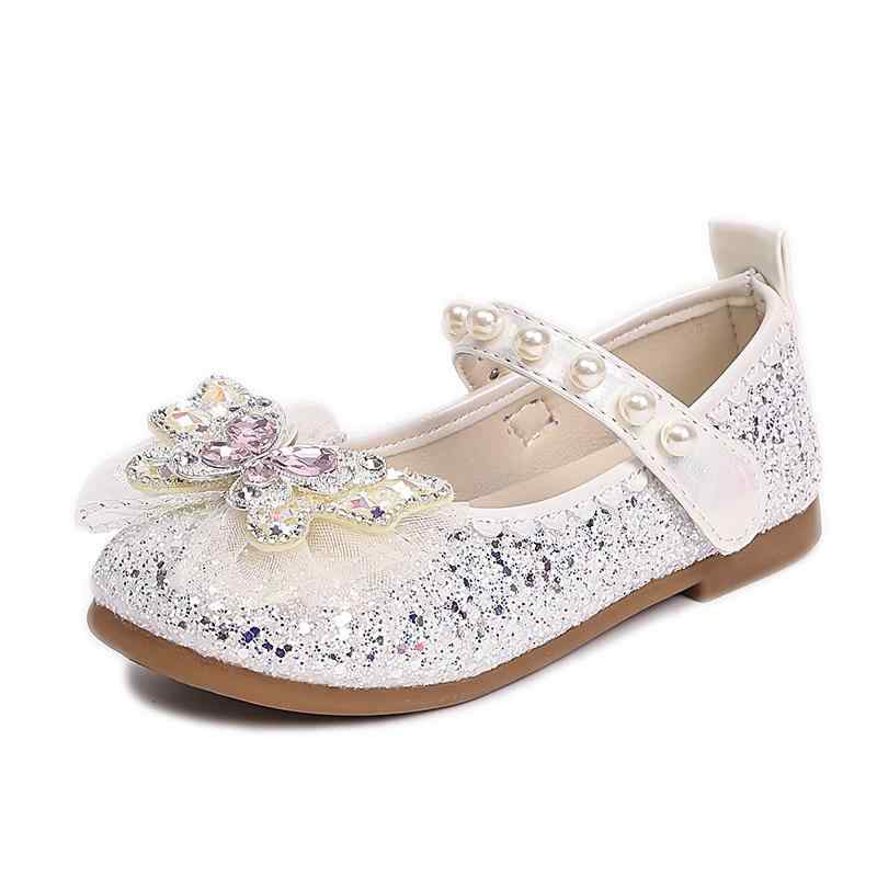 靴 キッズ 女の子 子供靴 クリスタル プリンセス シューズ 春秋 発表会 フォーマル 幼稚園