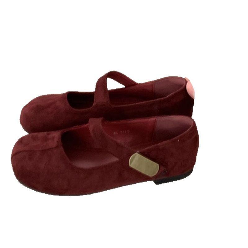 靴 レディース マリージェーンシューズ ローヒール チャンキーヒール ストラップ スクエアトゥ ヒョウ柄 浅履き フラット 疲れない 歩きやすい かわいい レトロ