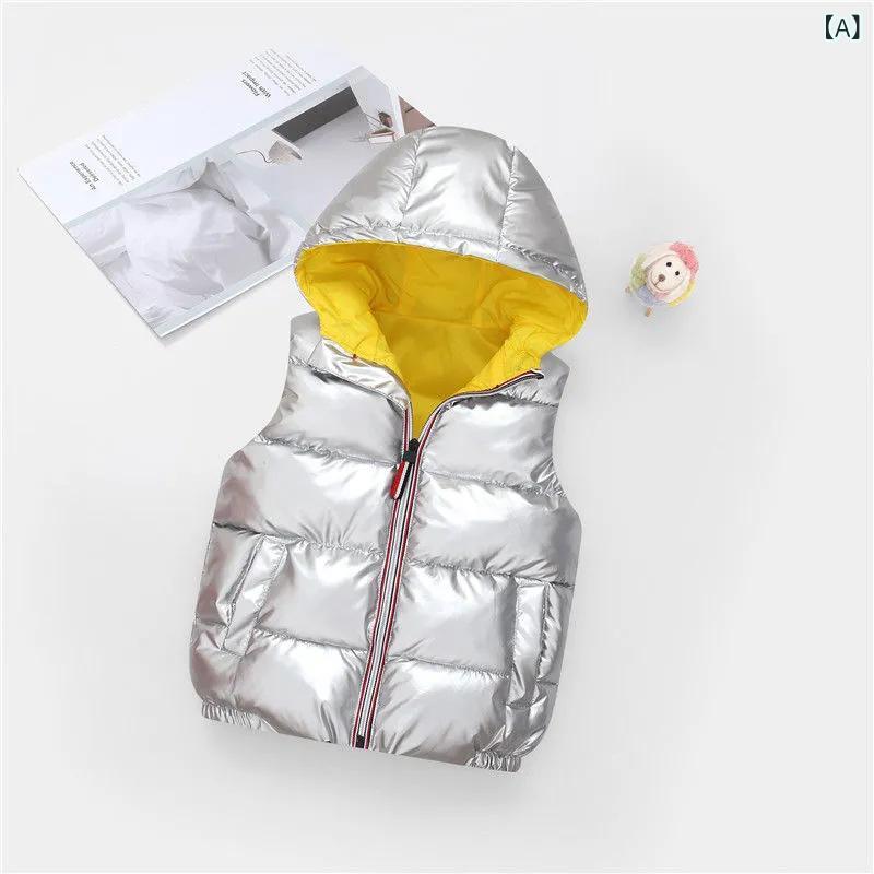 ベスト キッズ 子供服 ダウン風 中綿ベスト 男の子 女の子 おしゃれ フード付き アウター チョッキ 防寒 あったか 秋冬