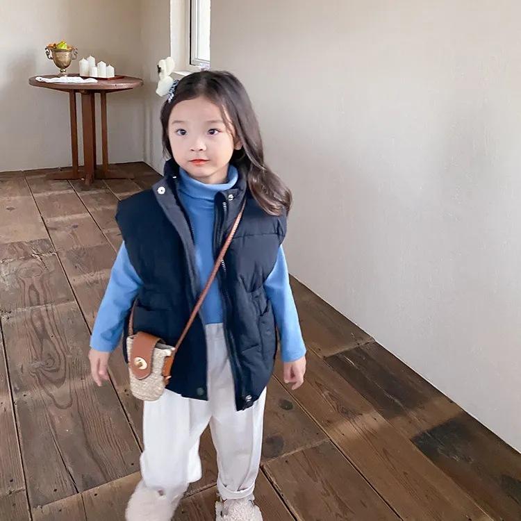 子供服 ベスト 秋冬 女の子 綿 男の子 あったか 防寒着 アウター