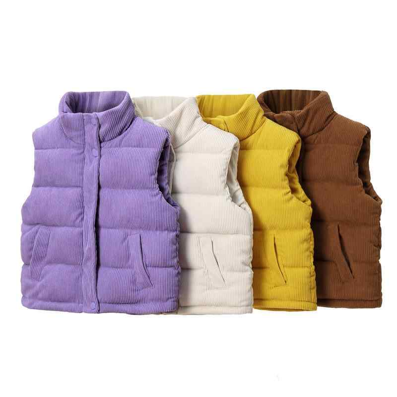 ベスト キッズ 子供 ダウン 中綿 厚手 男の子 女の子 あったか アウター 防寒 チョッキ