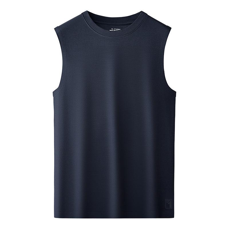 タンクトップ メンズ 男性用 立体 斜め 提花 抗シワ スポーツ Tシャツ ノースリーブ 接触冷感 吸湿速乾 普段使い 部屋着 アウトドア