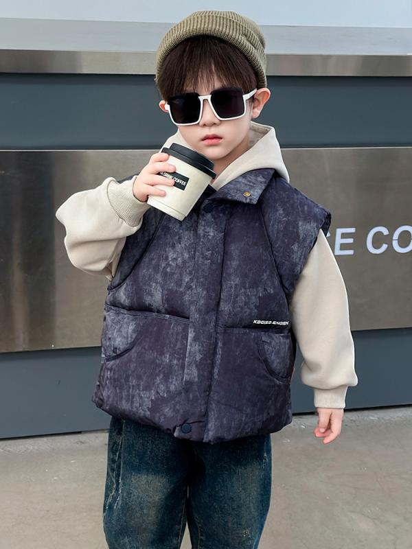 子供服 秋冬物 ベスト アウター おしゃれ キッズ 冬 背心 中綿 厚手 かわいい ベビー 上着 チョッキ
