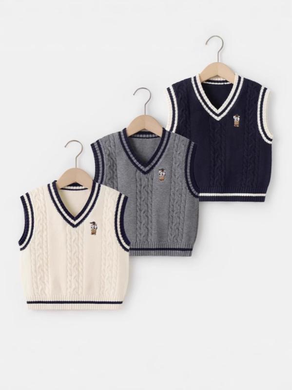 ニット ベスト 子供服 男の子 秋物 ベビー 小学生 ニットベスト 学院風 トップス・性別: 男・スタイル: 学院・対象年齢: 中小童(3~8歳.100~140cm)・款式: 套头・柄: 無地・・フード: なし・画像: モデル着用写真あり・...