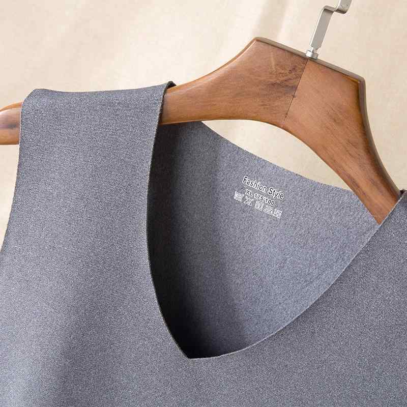 ベスト 男性用 秋冬 暖か 裏起毛 磨毛 アンダーウェア インナー 肌着 部屋着 普段使い 接触温感 寒さ対策