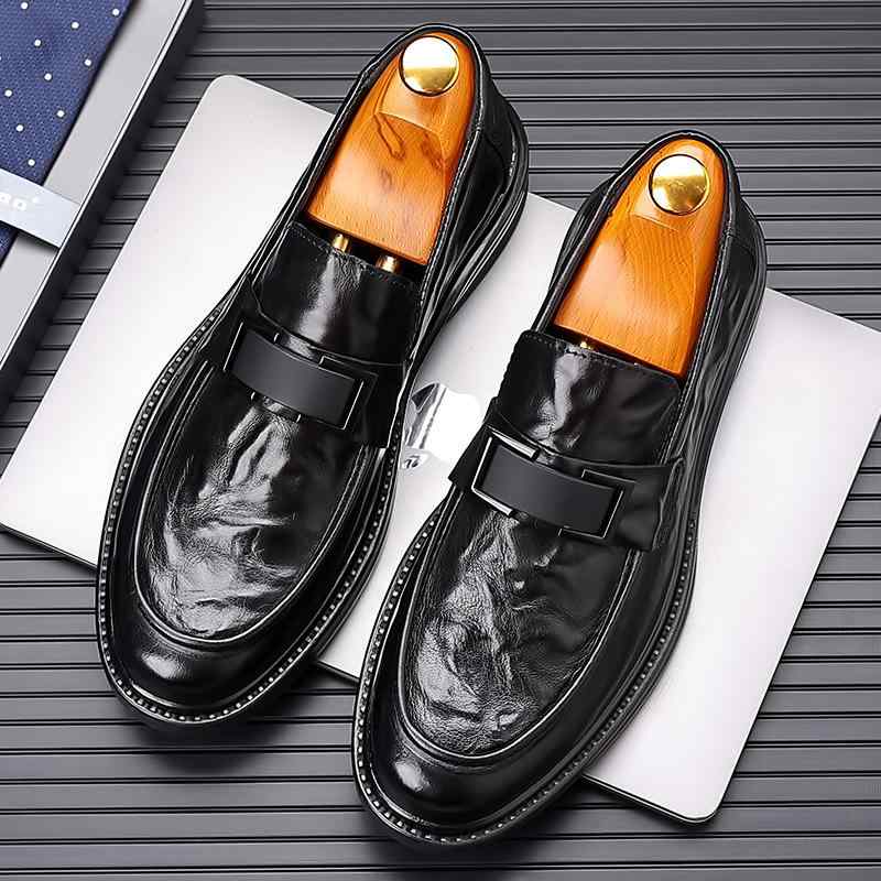 靴 メンズ 男性用 ビジネスシューズ フォーマルシューズ 紳士靴 結婚式 新郎靴 レザー 革靴 通気性 グリップ 英国風 ポインテッドトゥ