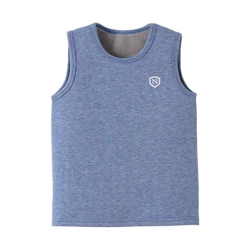 子供用ベスト 秋冬 暖か 背心 男の子 女の子 小童 徳絨 裏起毛 厚手 ノースリーブ あったかインナー