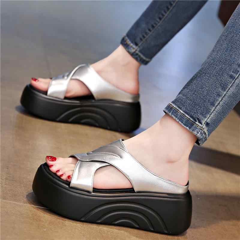 サンダル レディース 厚底 シルバー ビーチサンダル 軽量 柔らかい 履きやすい 小さいサイズ 滑り止め