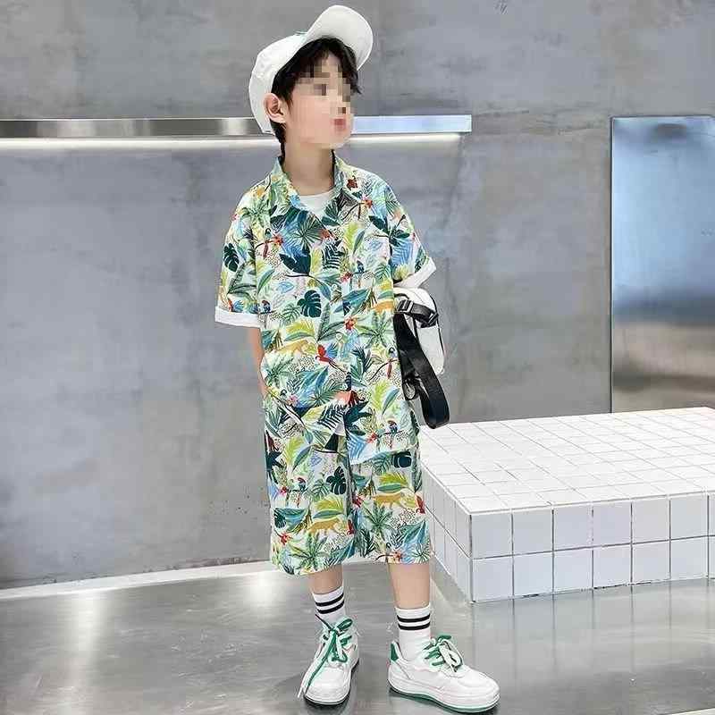 シャツ キッズ 男の子 半袖 短パン 上下セット 子供服 春夏 かわいい おしゃれ 通園 通学 普段着