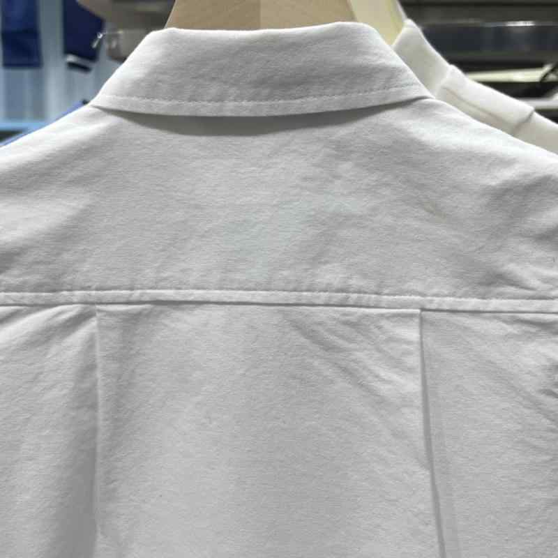 シャツ キッズ 男の子 長袖 白 シャツ トップス 春秋 綿 通園 通学 普段着 かわいい