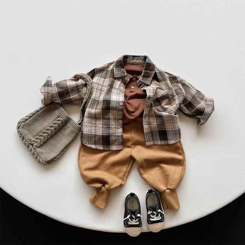 シャツ キッズ 子供服 長袖シャツ 森ガール レトロ 韓国 男女兼用 小童 個性派 春秋