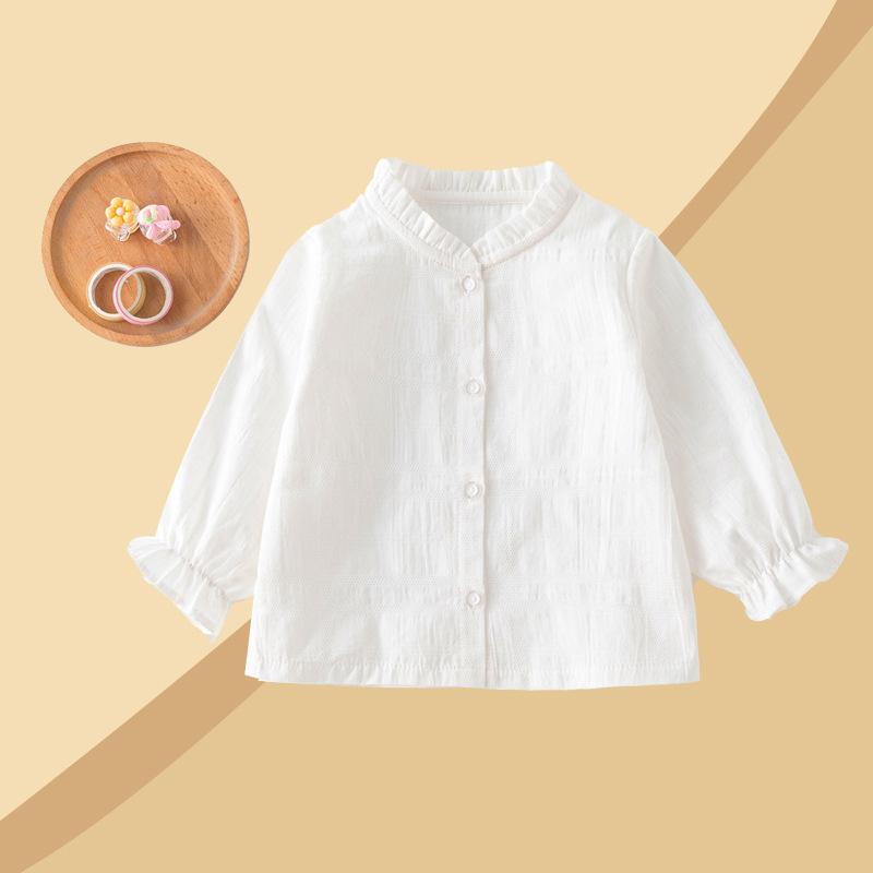 Tシャツ キッズ 子供 男女兼用 ベビー ポロシャツ トップス シャツ 長袖 春秋 男の子 インナーシャツ