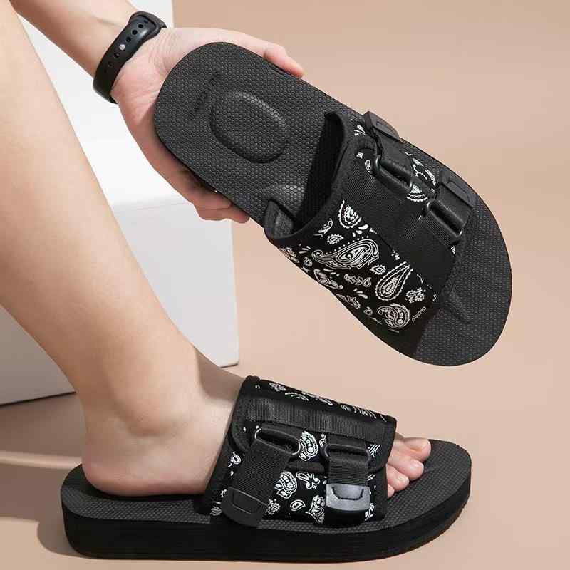 サンダル メンズ 男性用 一文字 ビーチ サンダル 普段使い 潮流 カップル スリッパ