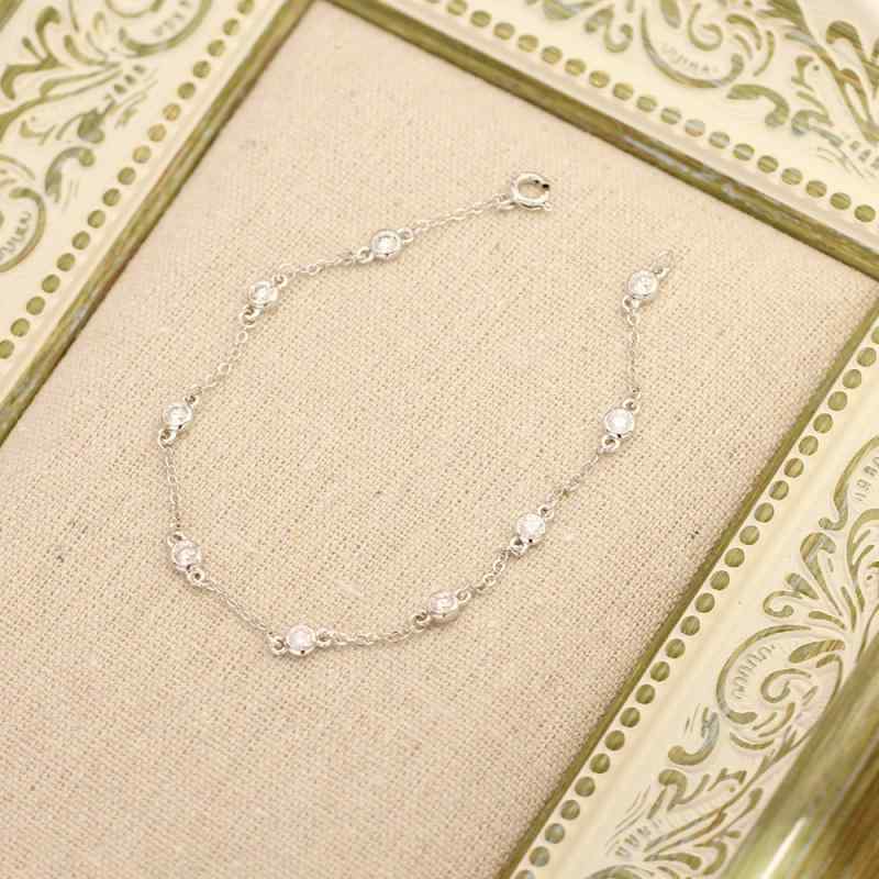 アンクレット レディース 幾何学 ジルコニア 電気メッキ加工 エレガント シンプル ベーシック 普段使い セクシー 春夏 アクセサリー