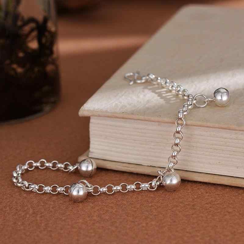 ブレスレット レディース ファッション シルバー アクセサリー 鈴 かわいい おしゃれ 闺蜜 誕生日 ギフト