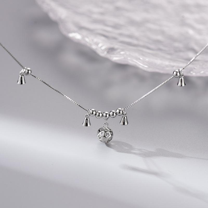ブレスレット レディース 古風 本命年 鈴 ベル シルバー S925 シンプル 調整可能 かわいい ラッキーアイテム アクセサリー
