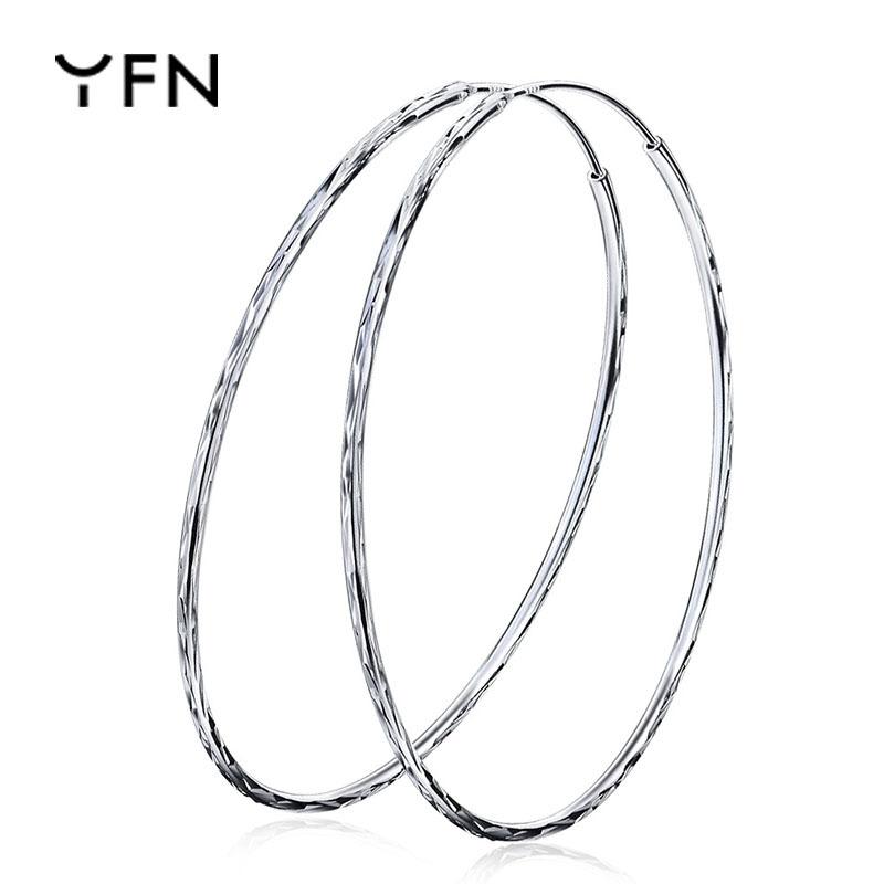 ピアス レディース シルバー925 大ぶり フープピアス 韓国風 ひし形 車花 誇張 アクセサリー 女性用 イ..