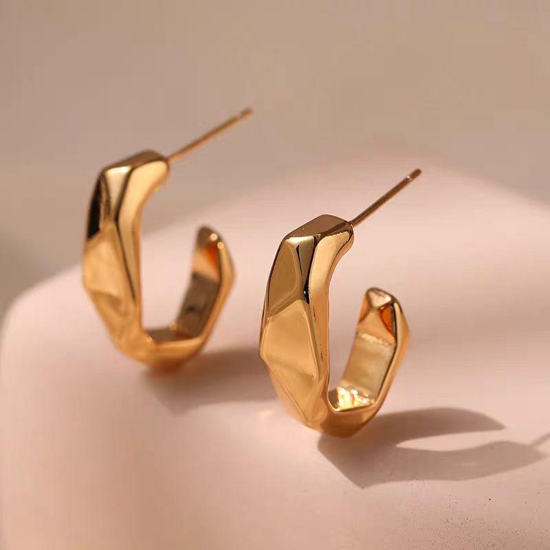 ピアス レディース 幾何学 立体 シルバー925 S925 銀針 イヤリング アクセサリー シンプル 上品 高級感..