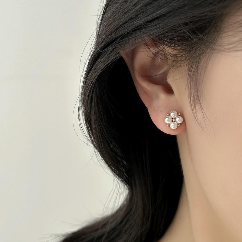 ピアス レディース 淡水パール シルバー925 小さめ イヤリング 個性的 フレンチスタイル ミニ エレガント 上品 アクセサリー デコレーション インフルエンサー