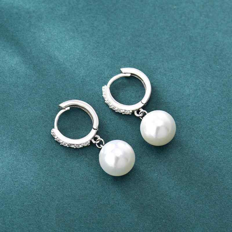 ピアス レディース s925 シルバー 韓国風 パール 上品 高級感 シンプル スタッドピアス イヤリング 女性 アクセサリー