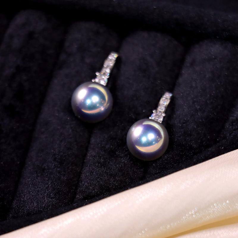Other - ピアス レディース AKOYA 天女 海水 パール 満点 ジルコニア イヤリング 上品 高見え 女性らしい
