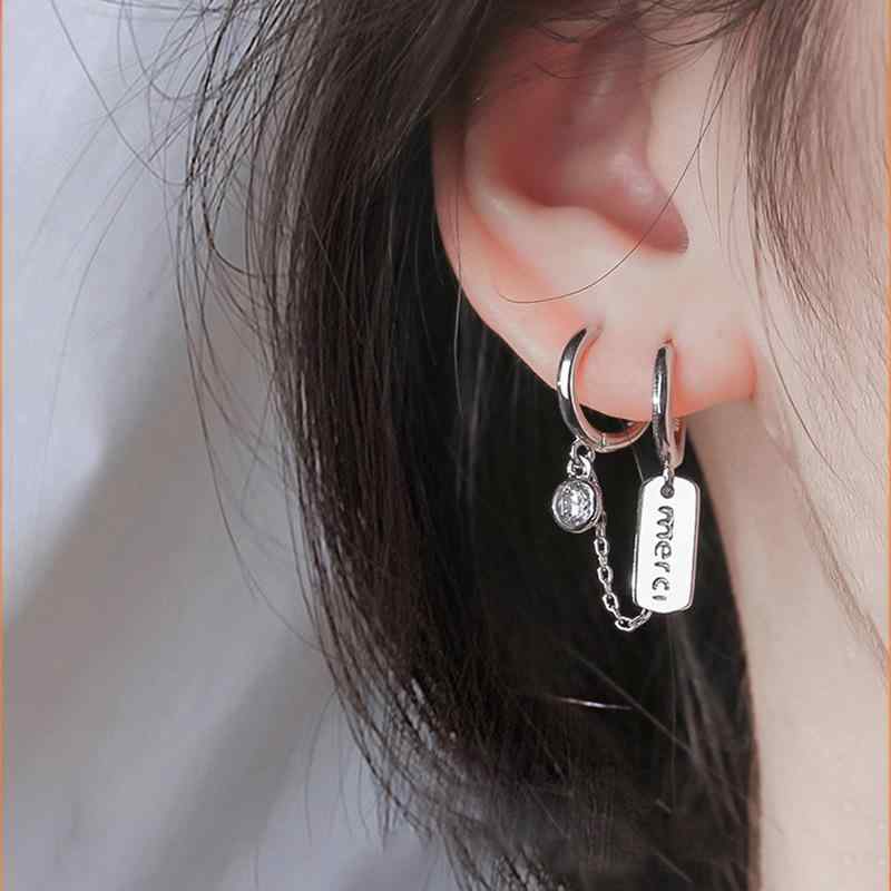 ピアス レディース シルバー925 フープピアス リングピアス サークル 金属アレルギー対応 韓国風 アクセサリー ファッション おしゃれ かわいい(4.0)