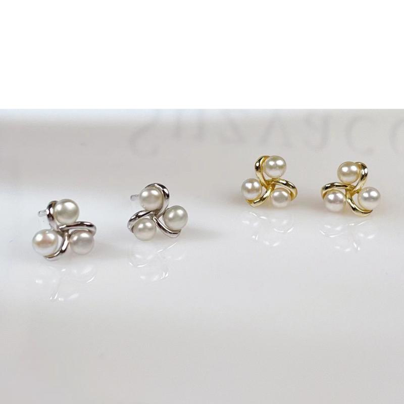 ピアス レディース S925 シルバー 淡水パール イヤリング デザイン 高見え 上品 エレガント ジュエリー アクセサリー ギフト プレゼント