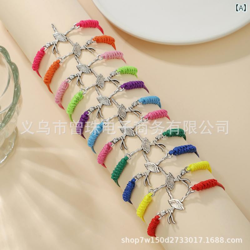 ダンス ブレスレット レディース バレエ 手編み スポーツ 手作り 魅力 アクセサリー ギフト