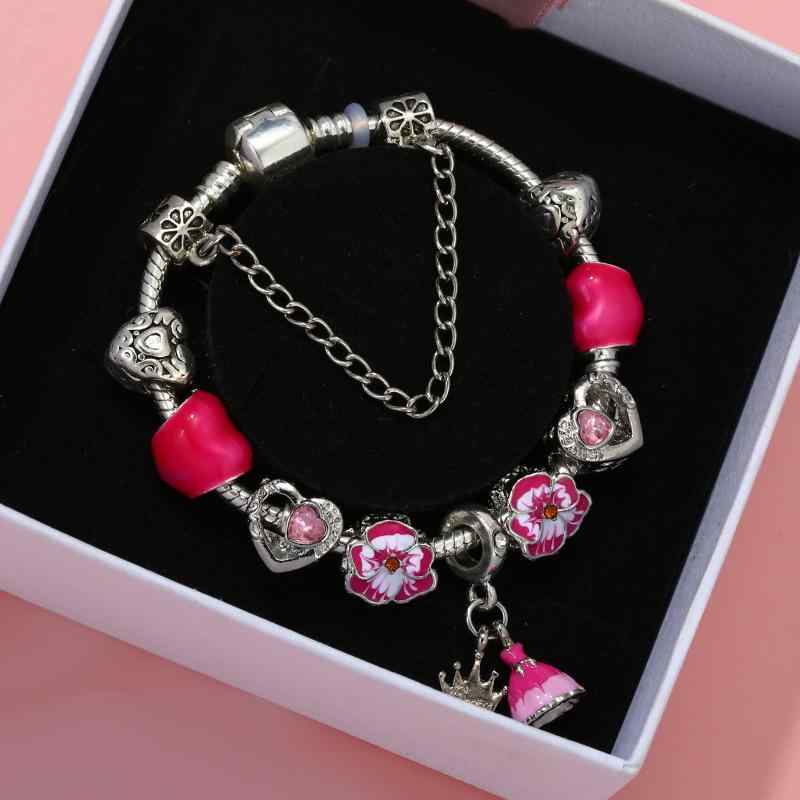 珊瑚 - ブレスレット レディース プリンセス クラウン ママ 妻 女性 アクセサリー ギフト プレゼント