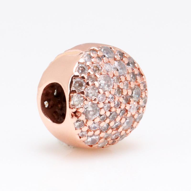ブレスレット レディース 18K ローズゴールド 満点ジルコニア 密着 ヨーロッパ アクセサリー2