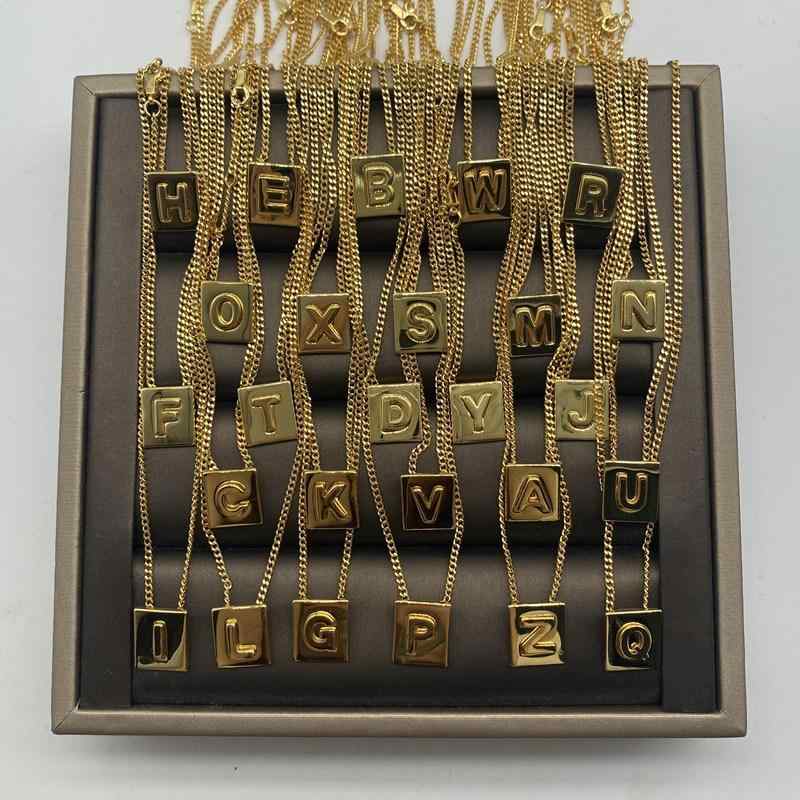 Other - ネックレス レディース 英字ペンダント 鎖骨チェーン 冷淡スタイル アルファベット ブロック 上品 かわいい
