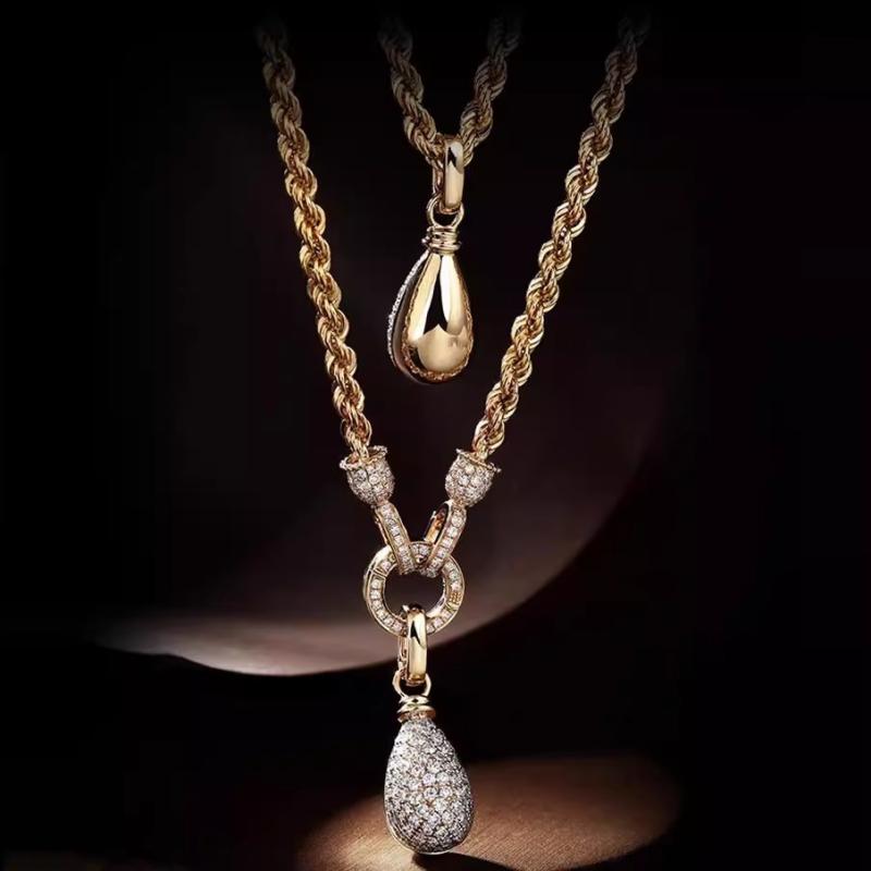 楽天市場】砂金（ネックレス・ペンダント｜レディースジュエリー