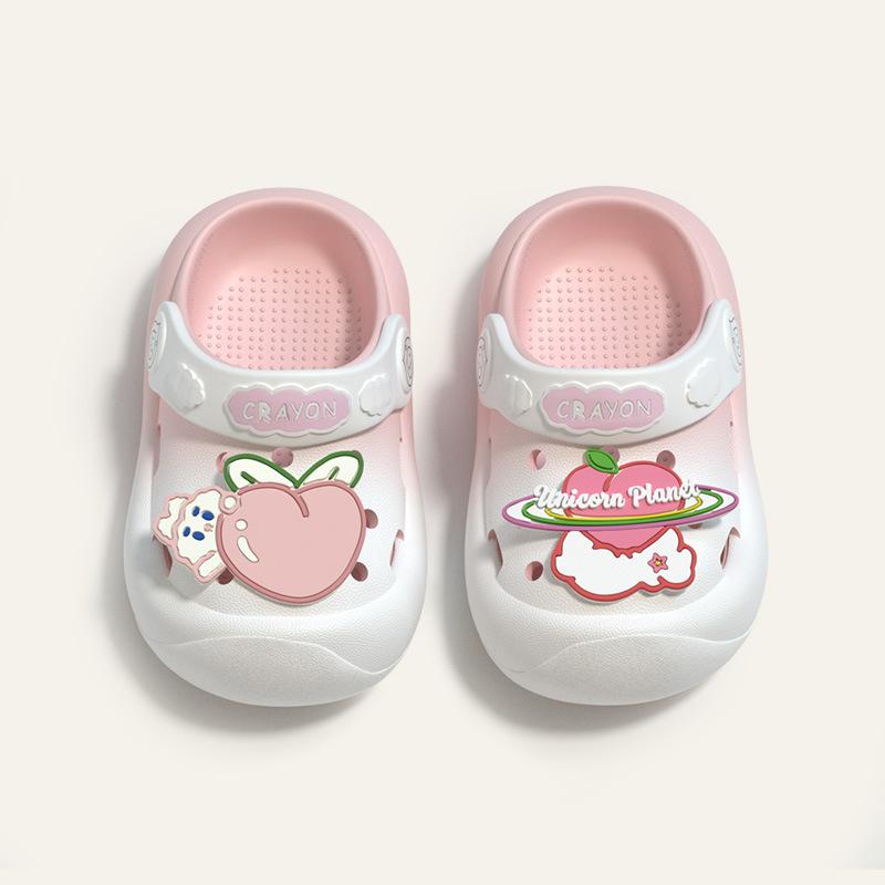 サンダル キッズ 女の子 かわいい カートゥーン サボサンダル ベビー 夏 プール 海水浴 ビーチサンダル つま先保護