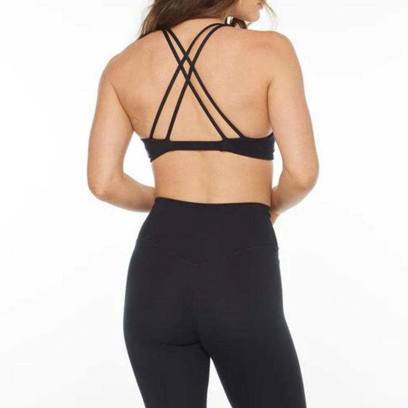 ヨガウェア レディース スポーツブラ Vネック セクシー クロス ホルターネック パッド付き 一体型 フィットネス ランニング ブラジャー スポブラ 揺れにくい 吸汗速乾 通気性 ストレッチ